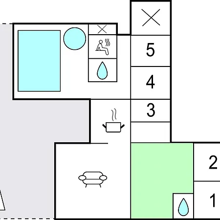 Lovely In Bogense With Kitchen Prázdninový dům Bogense